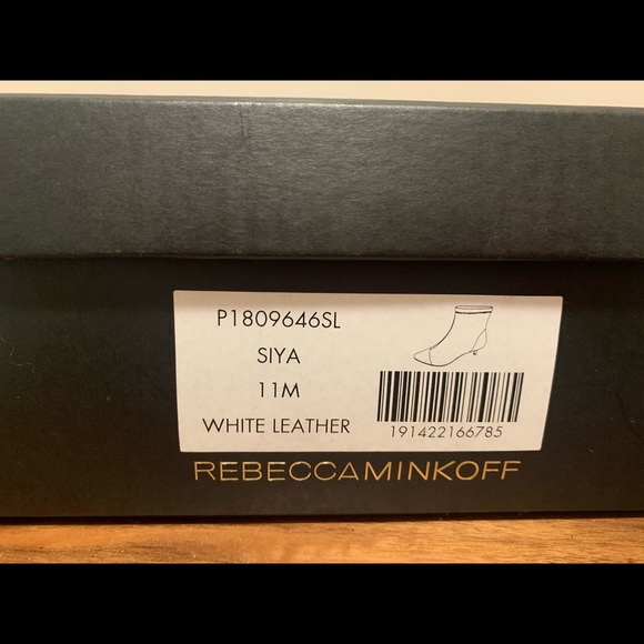 Rebecca Minkoff White Ankle Boots - Picture 10 of 16